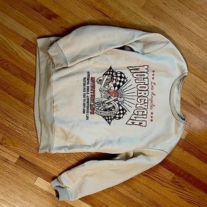 Vintage Motorcycle sweatshirt size medium